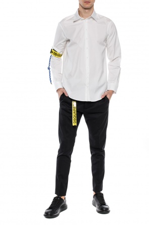 Striped sleeve shirt, zdjęcie 2 Striped sleeve shirt od Dsquared2